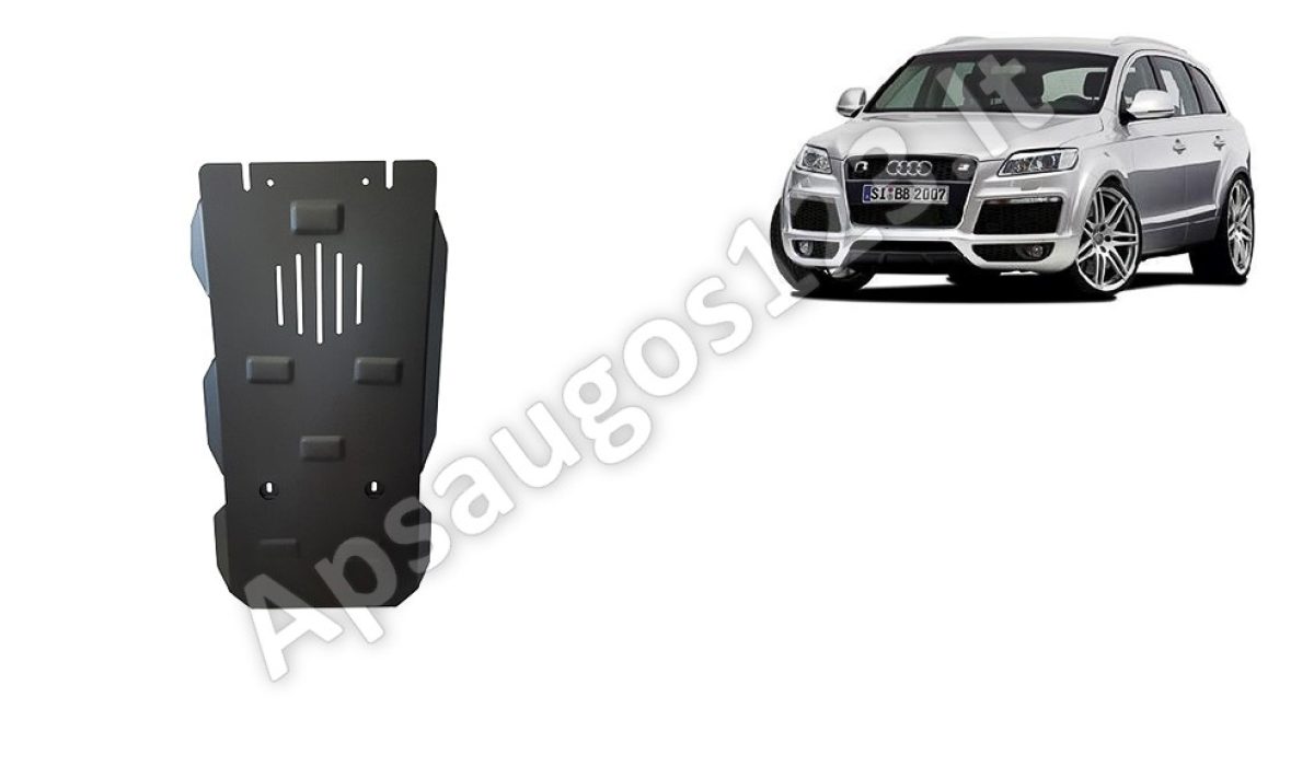 Audi Q7 pavarų dėžės apsauga 2006-2015