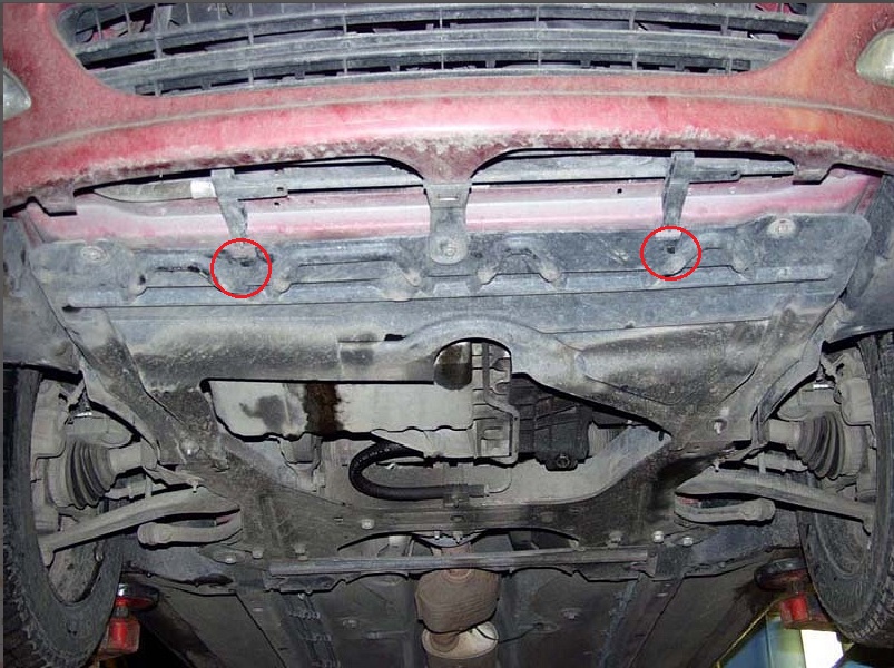 Peugeot 406 variklio apsauga 1996-2004 - Image 4