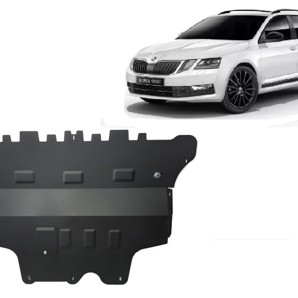 Škoda Octavia 3 variklio apsauga 2013-2020 (MT)
