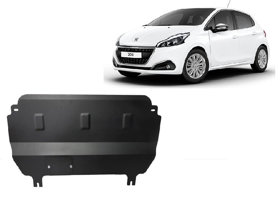 Peugeot 208 variklio apsauga 2012-2019