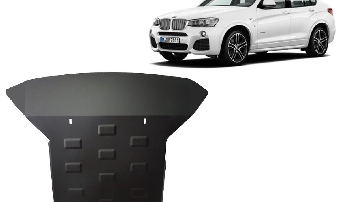 BMW X4 F26 variklio apsauga 2014-2018