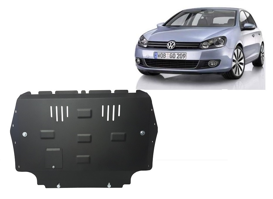 Volkswagen Golf 6 variklio apsauga 2010-2012