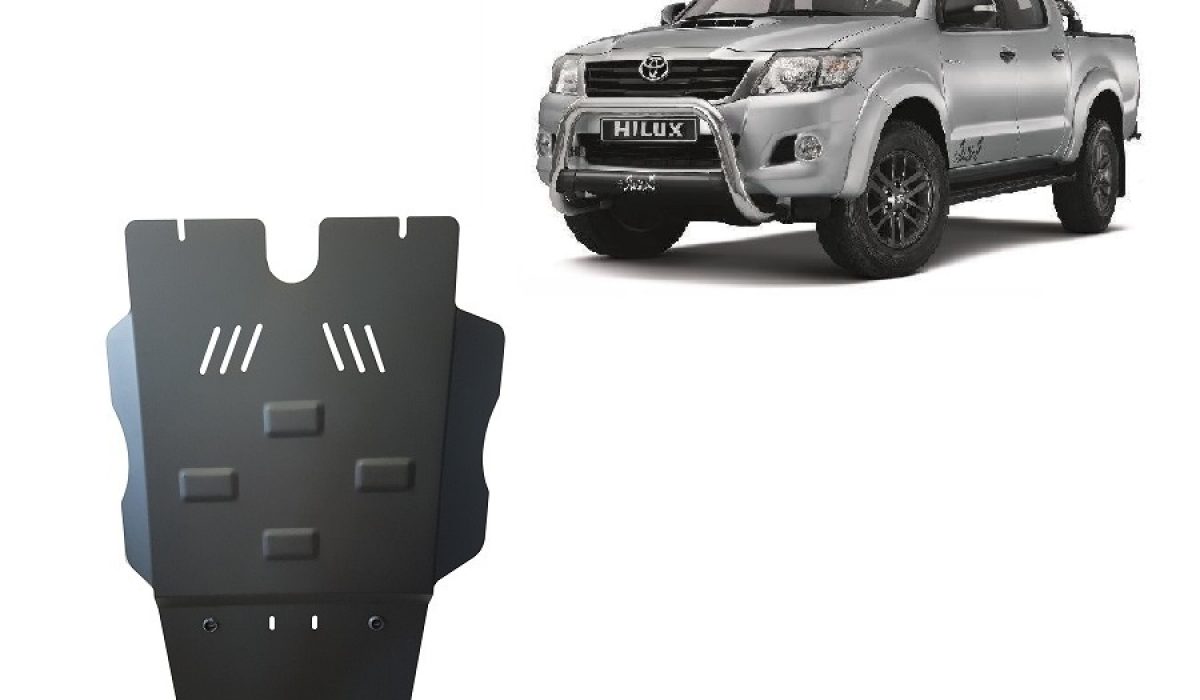 Toyota Hilux pavarų dėžės ir DPF apsauga 2004-2015