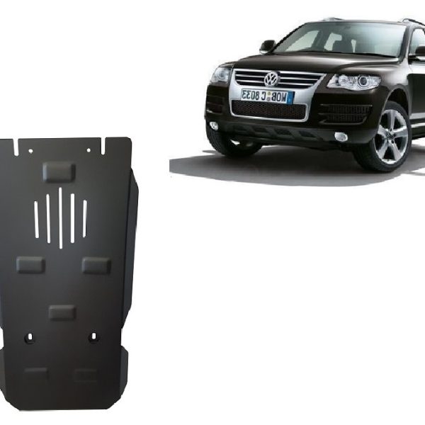 Volkswagen Touareg 7L mechaninės pavarų dėžės apsauga 2006-2010