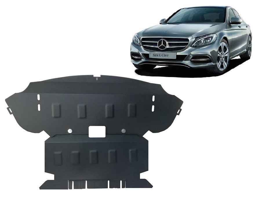 Mercedes C-Class W205 4x4 variklio apsauga 2014-2021