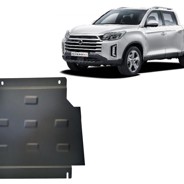 SsangYong Musso Grand pavarų dėžės apsauga 2018-2026