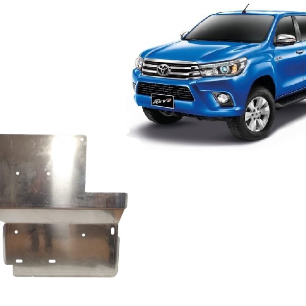 Toyota Hilux Revo aliuminė diferencialo apsauga 2016-2026