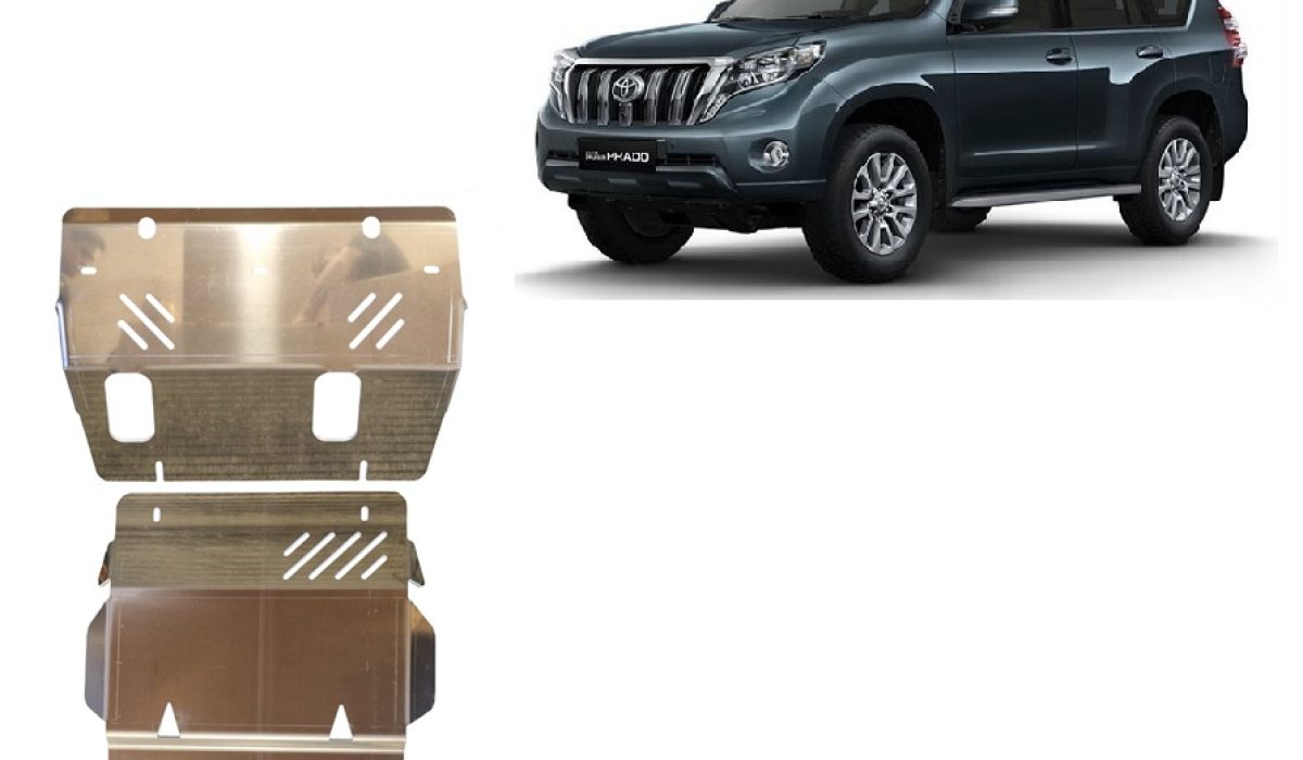 Toyota Land Cruiser 150 aliuminė variklio apsauga 2009-2023