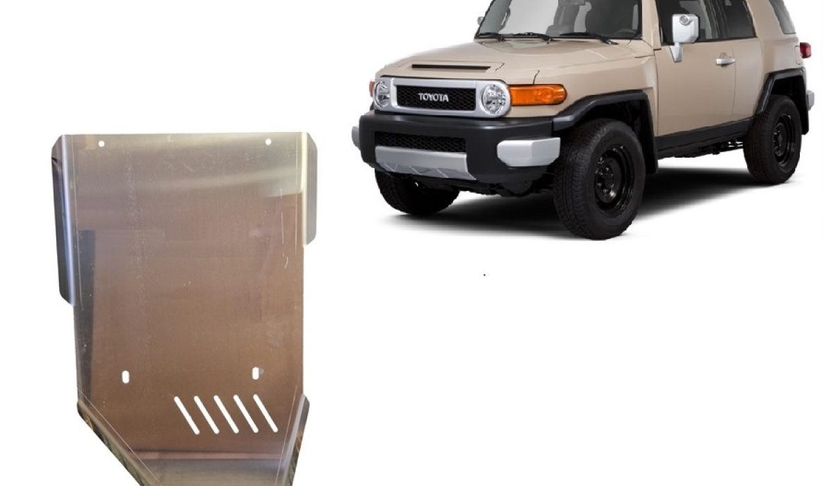 Toyota FJ Cruiser aliuminė pavarų dėžės apsauga 2006-2018
