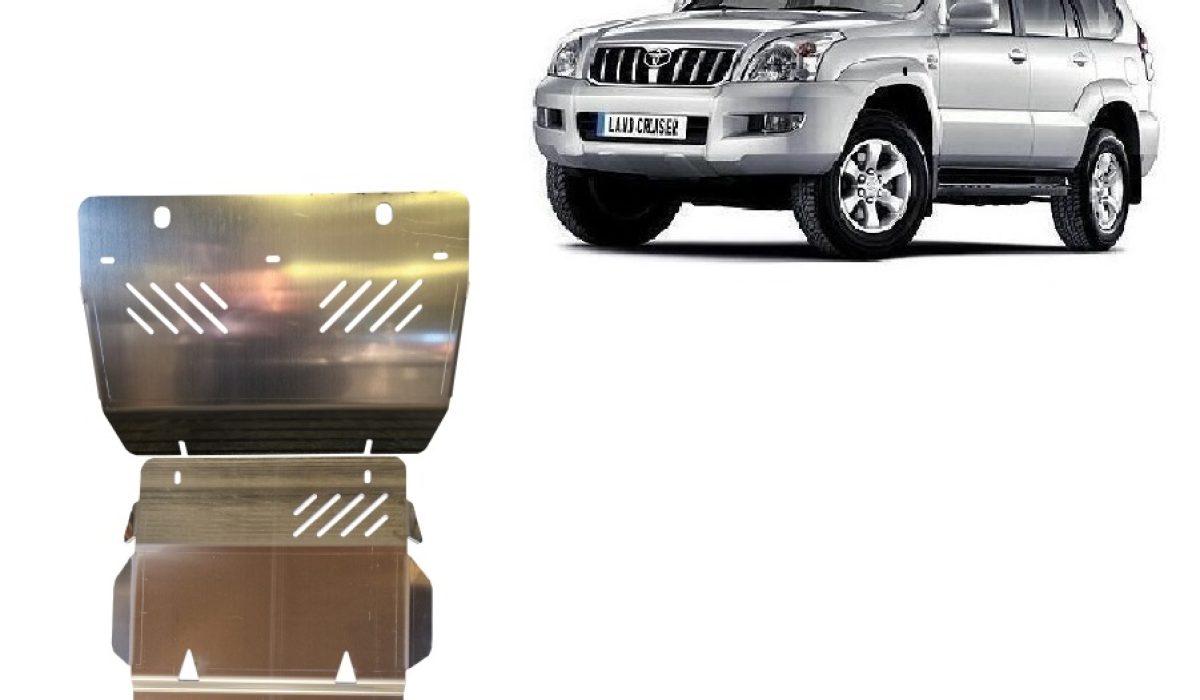 Toyota Land Cruiser J120 aliuminė variklio apsauga 2002-2009