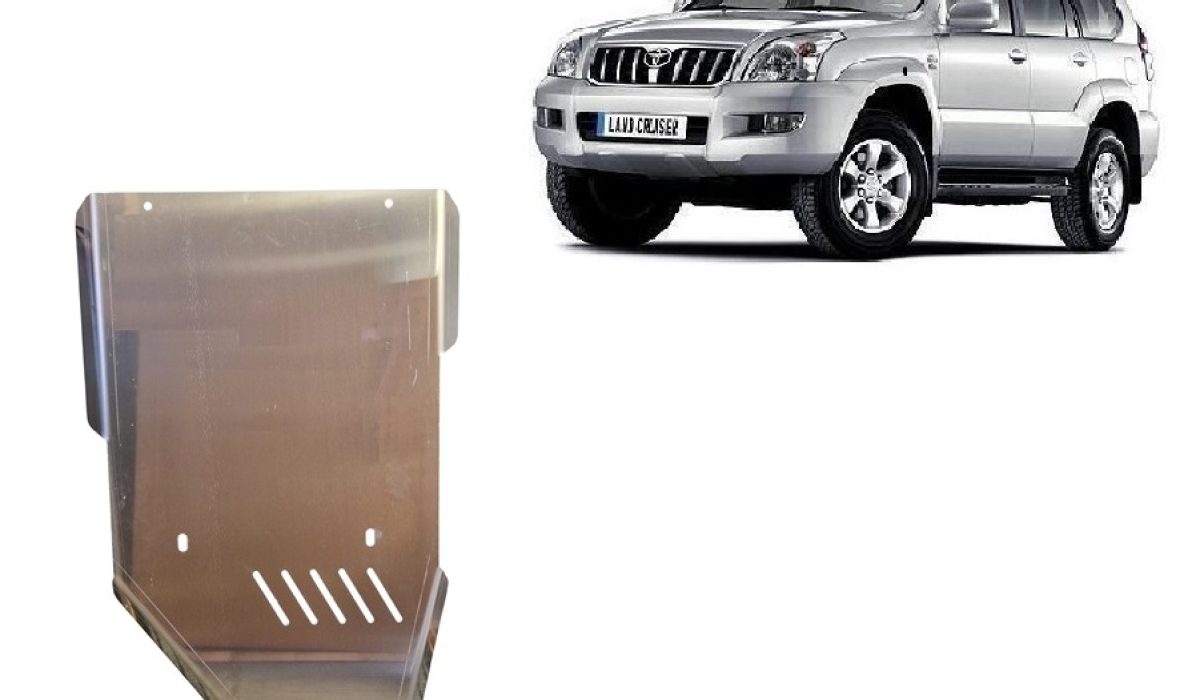 Toyota Land Cruiser J120 aliuminė pavarų dėžės apsauga 2002-2009