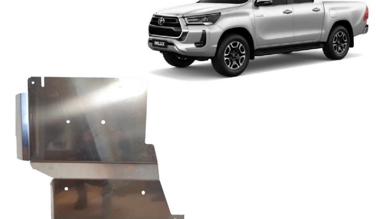 Toyota Hilux Invincible aliuminė diferencialo apsauga 2021-2026