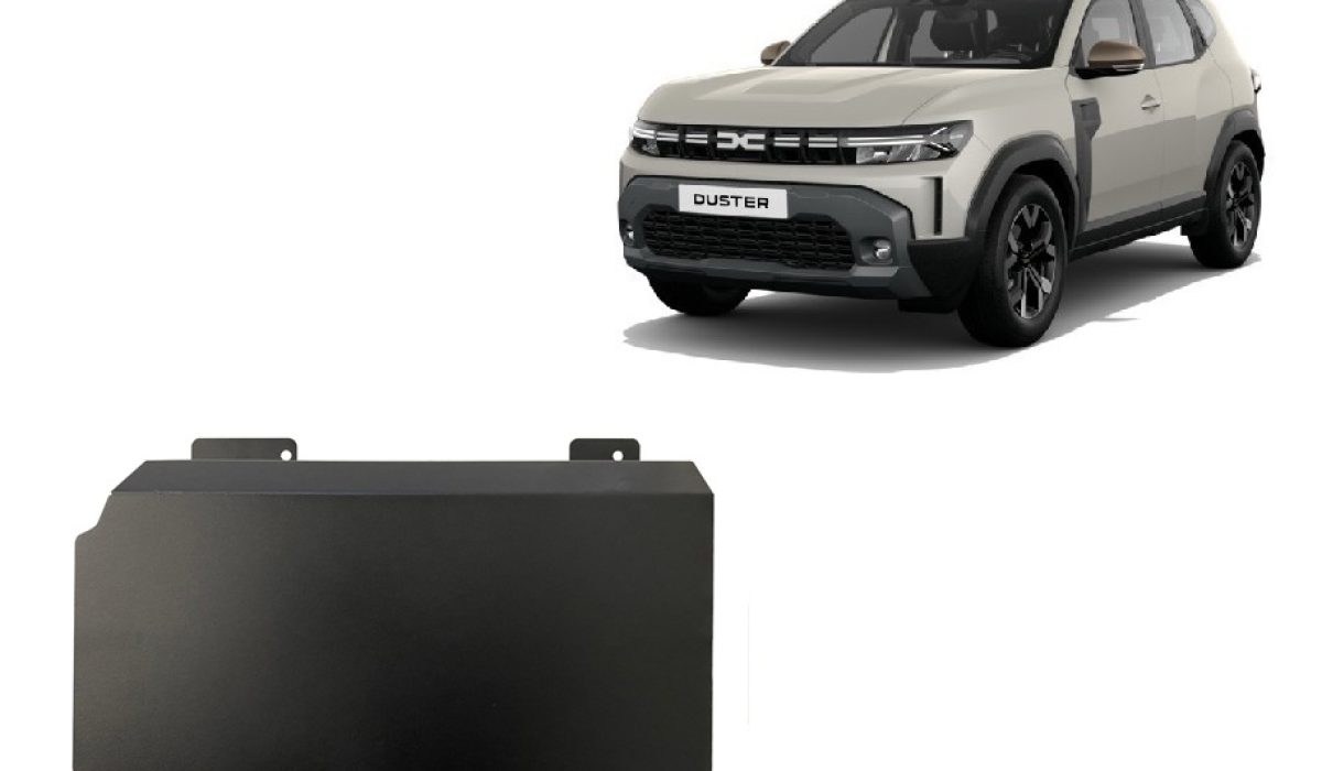 Dacia Duster Hybrid baterijos apsauga 2024-2026