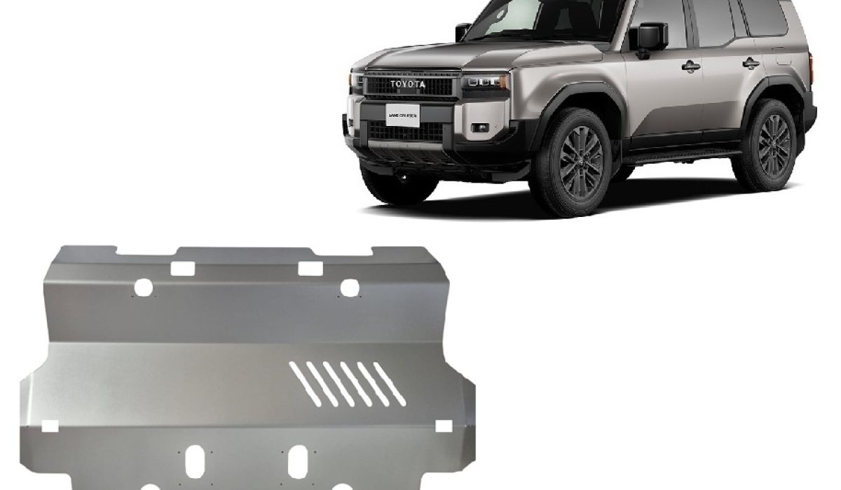 Toyota Land Cruiser 250 aliuminė radiatoriaus apsauga 2024-2026