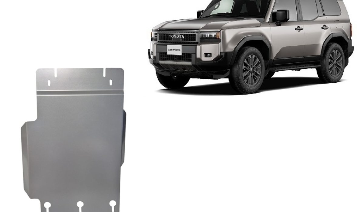 Toyota Land Cruiser 250 aliuminė pavarų dėžės apsauga 2024-2026