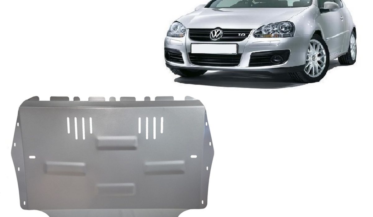 Volkswagen golf mk5 aliuminė variklio apsauga 2004-2010