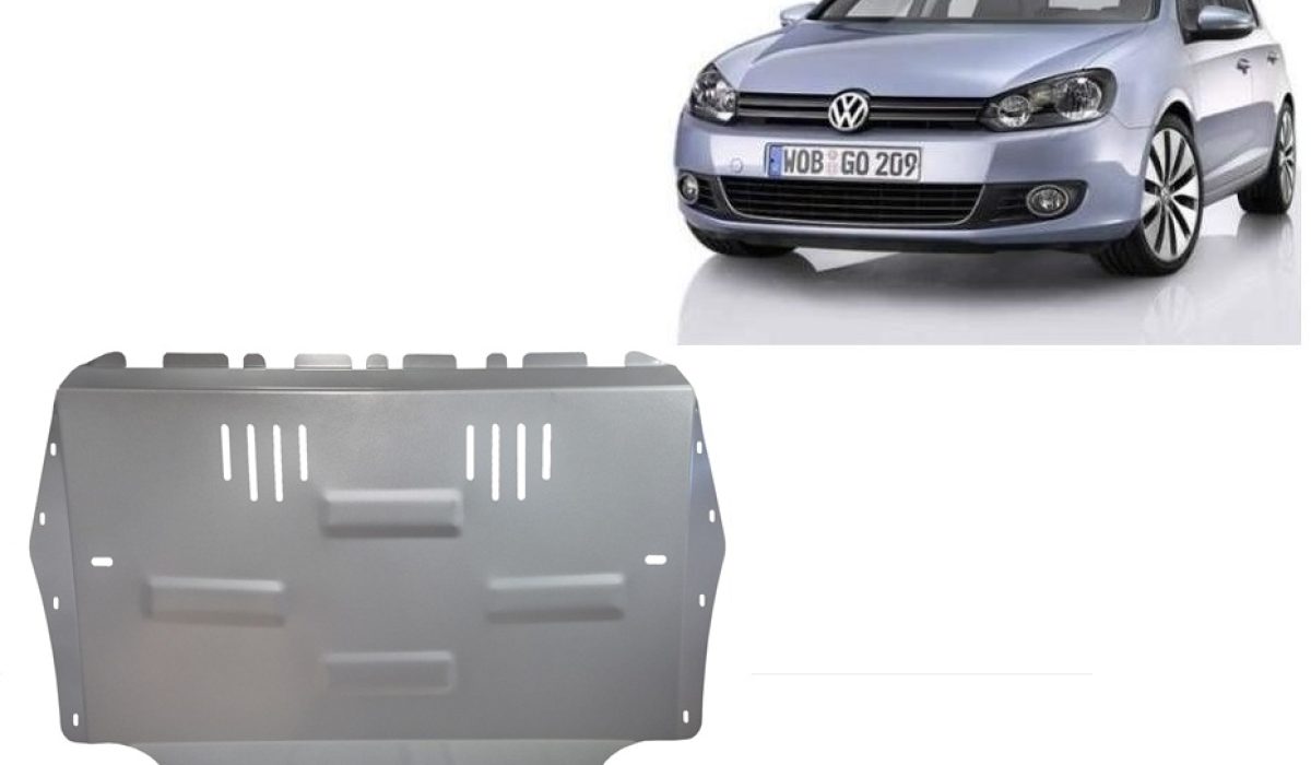 Volkswagen Golf 6 aliuminė variklio apsauga 2008-2012