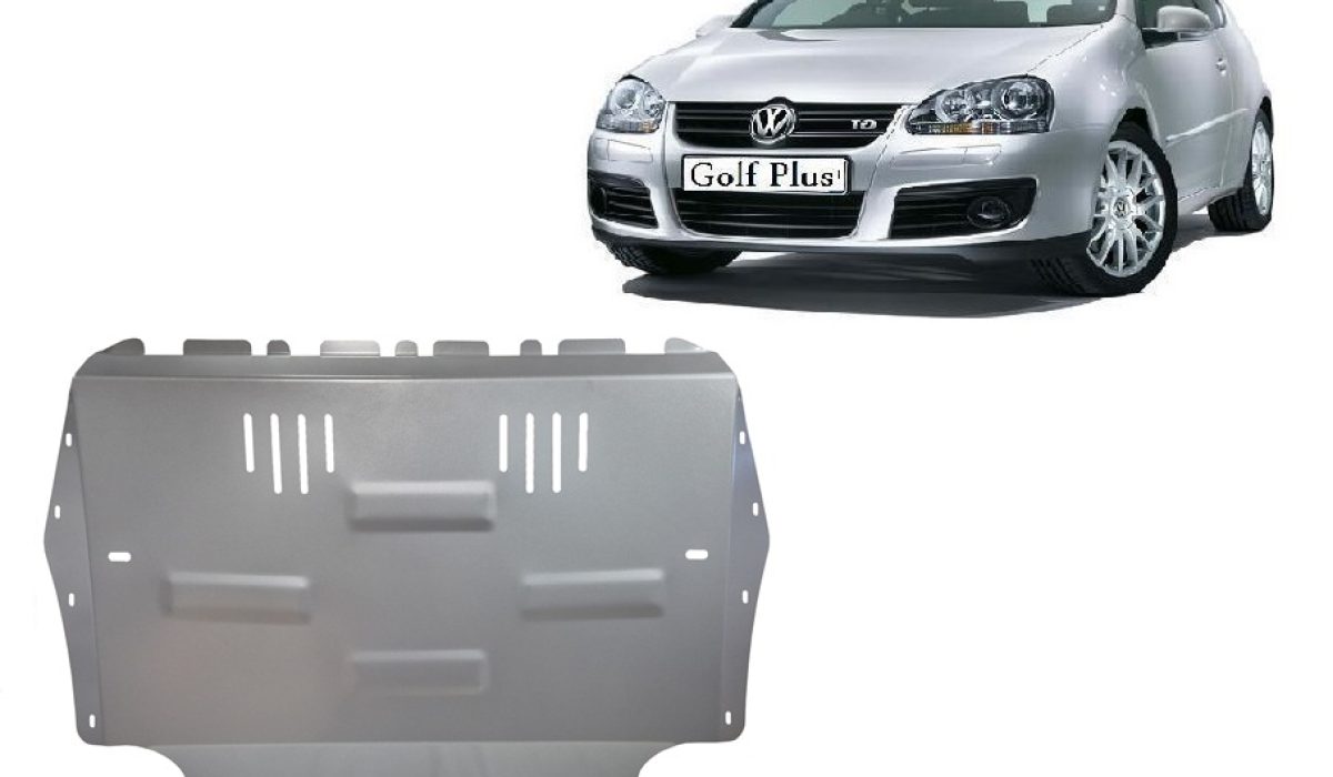 Volkswagen Golf Plus aliuminė variklio apsauga 2004-2010