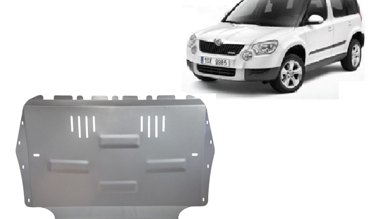 Škoda Yeti aliuminė variklio apsauga 2009-2012
