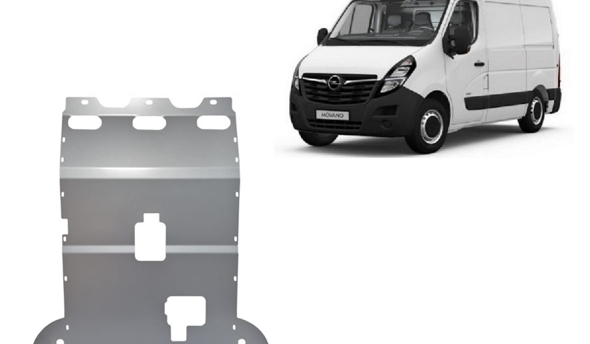 Opel Movano C aliuminė variklio apsauga 2022-2026