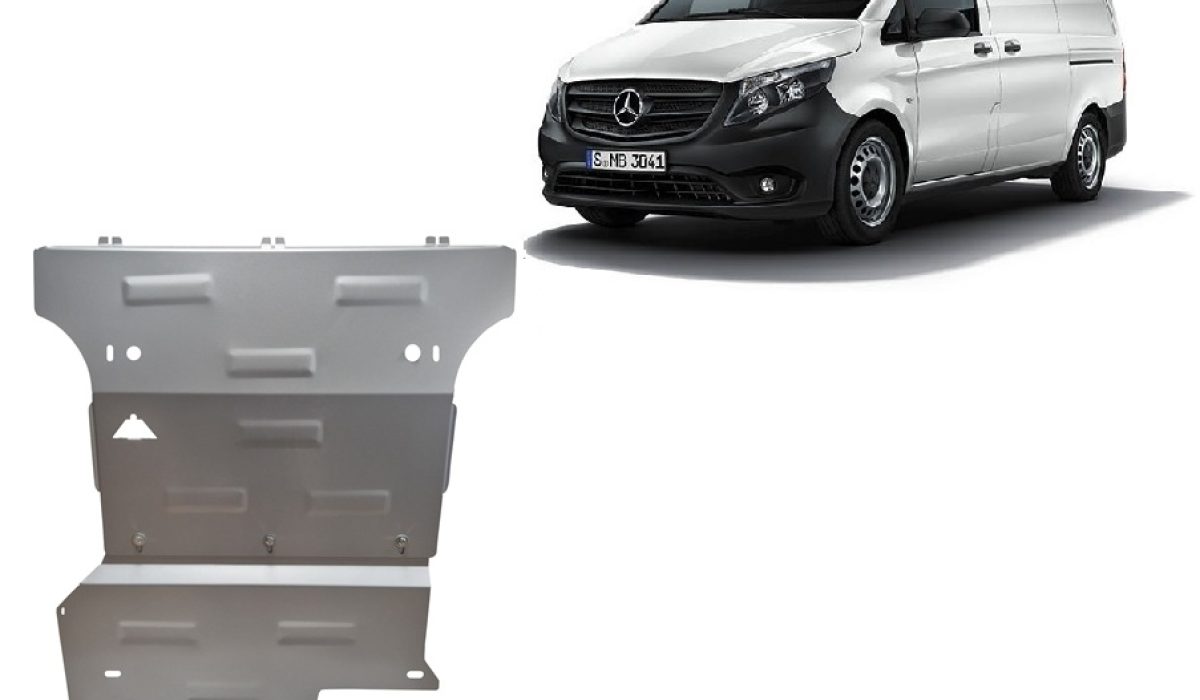 Mercedes V-Class W447 aliuminė variklio apsauga 2020-2026