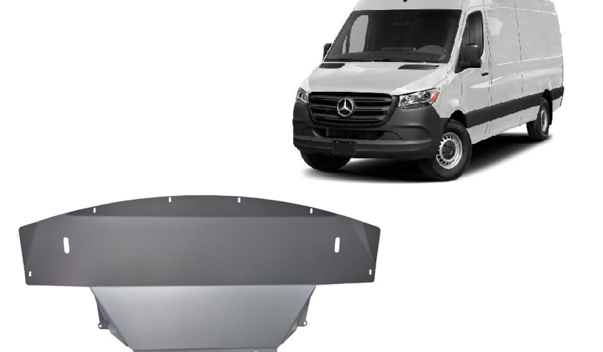 Mercedes Sprinter 907 4×4 aliuminė variklio apsauga 2024-2026