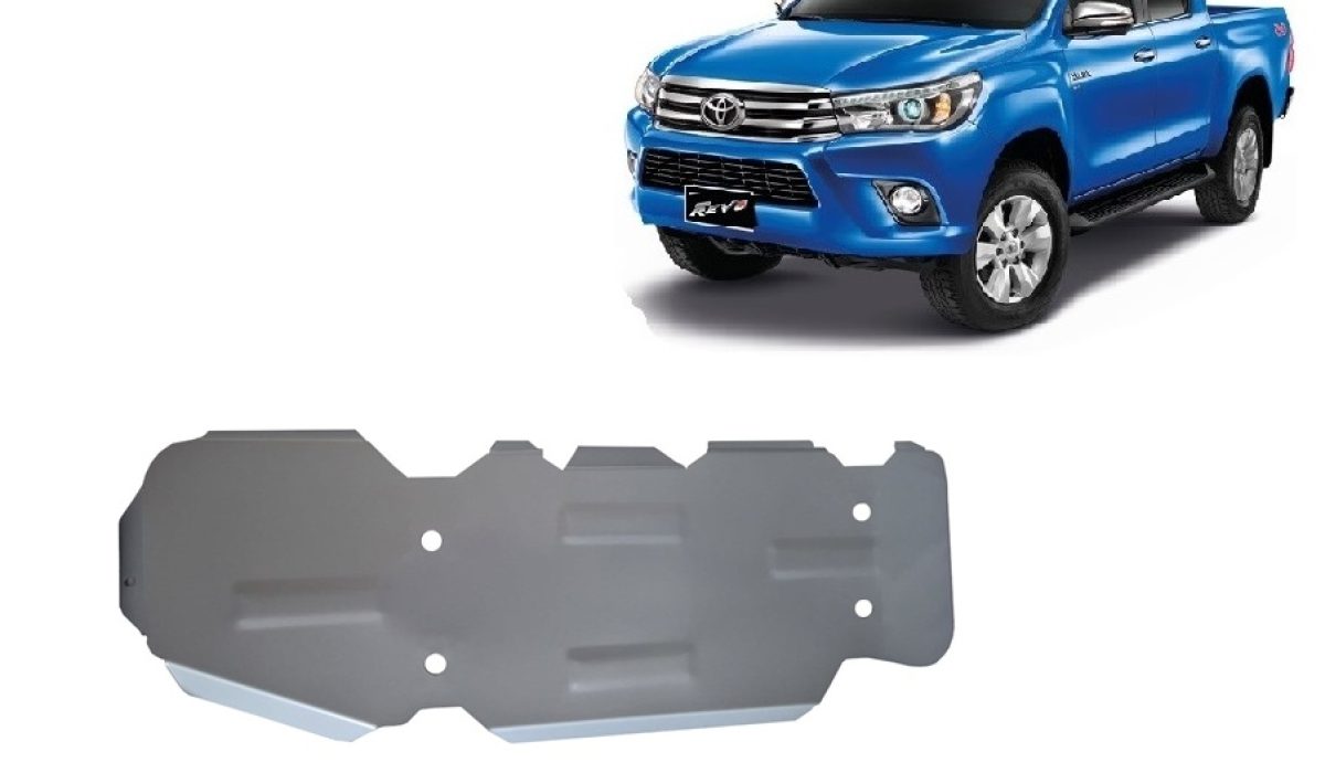 Toyota Hilux Revo aliuminė kuro bako apsauga 2016-2021