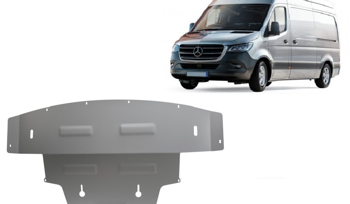 Mercedes Sprinter aliuminė variklio apsauga 2018-2026