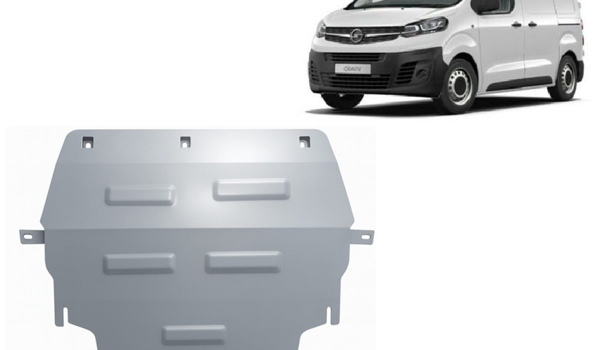 Opel Vivaro aliuminė variklio apsauga 2019-2026