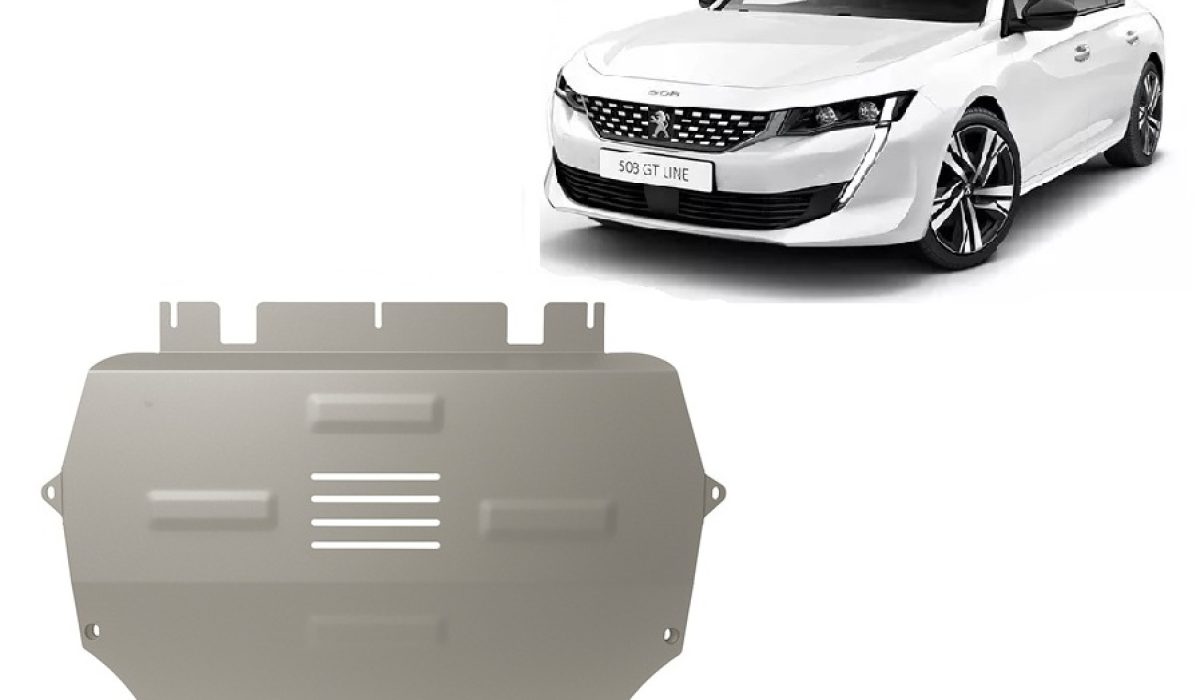 Peugeot 508 aliuminė variklio apsauga 2018-2026