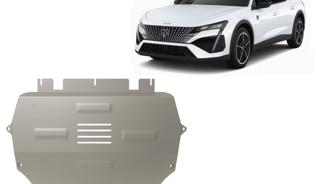 Peugeot 408 aliuminė variklio apsauga 2022-2026