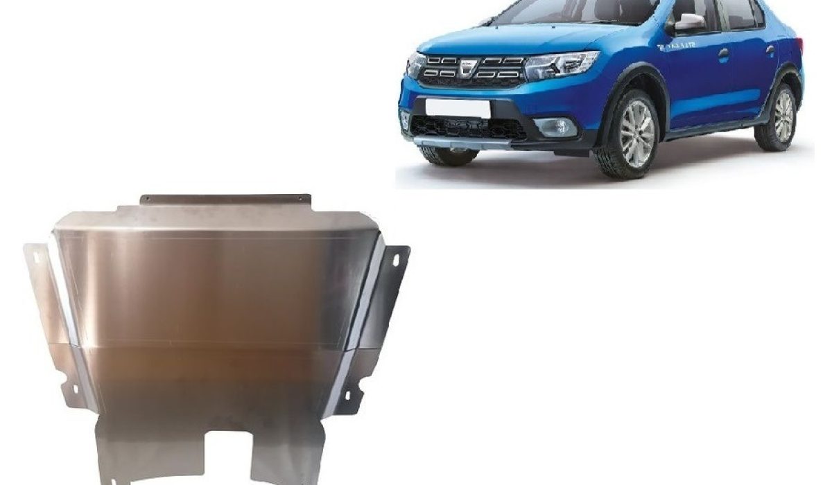 Dacia Logan Stepway aliuminė variklio apsauga 2012-2020