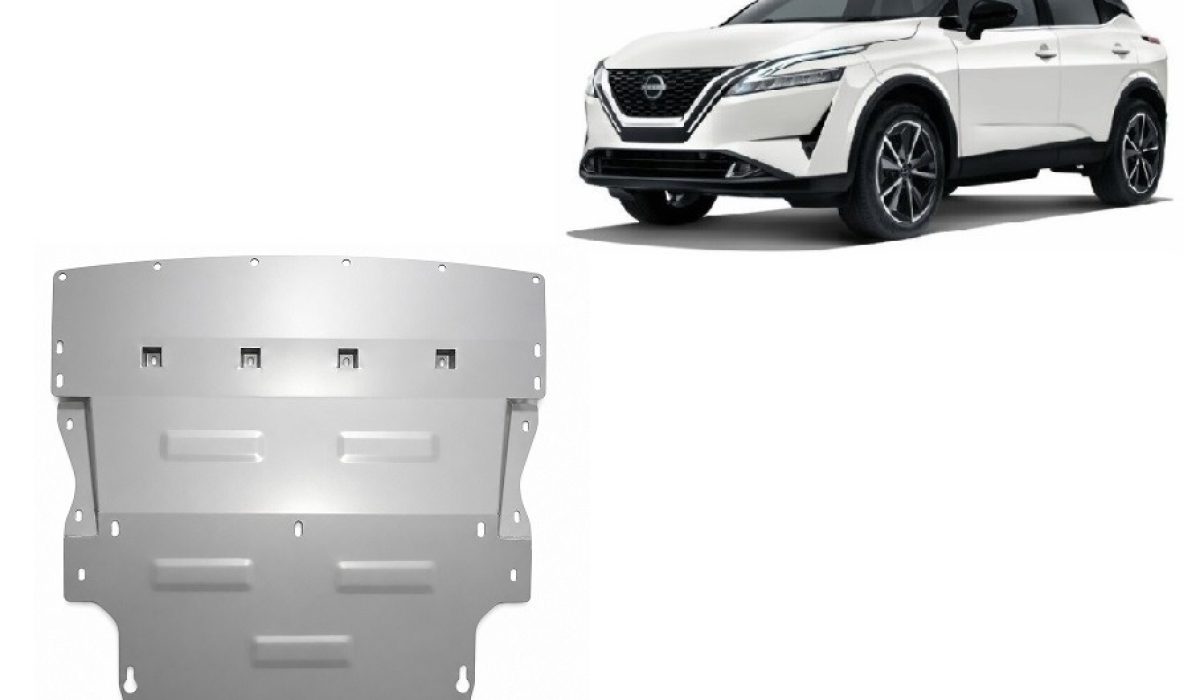Nissan Qashqai J12 aliuminė variklio apsauga 2021-2026