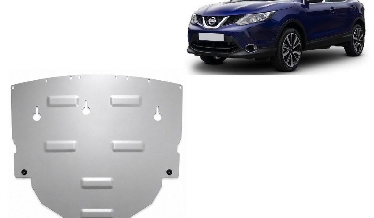 Nissan Qashqai J11 aliuminė variklio apsauga 2013-2021