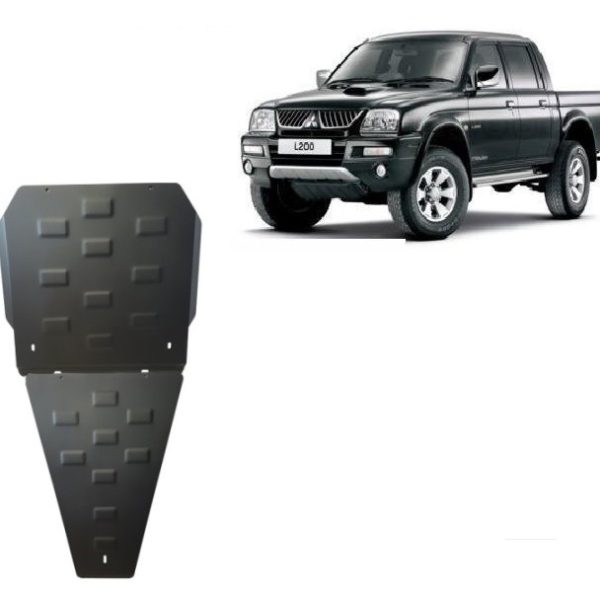 Mitsubishi L 200 pavarų dėžės ir diferencialo apsauga 1998-2007