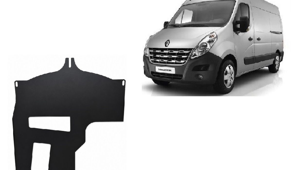 Renault Master katalizatoriaus apsauga 2010-2021