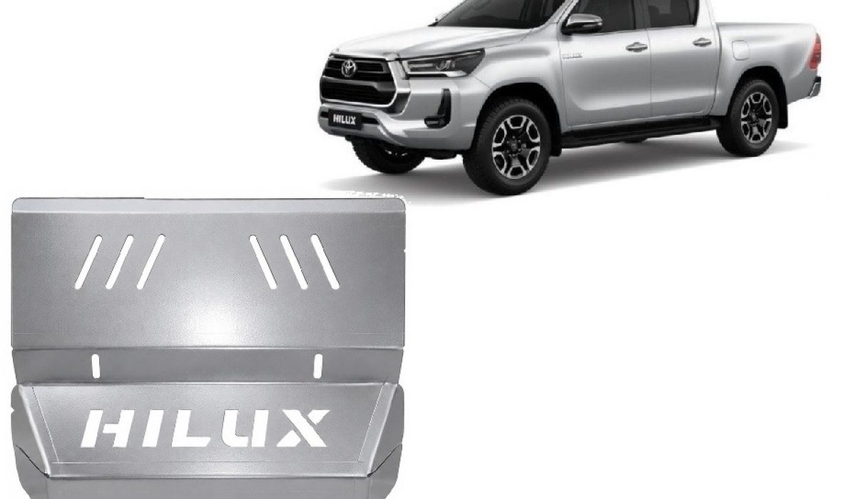 Toyota Hilux Invincible aliuminė radiatoriaus apsauga 2021-2026