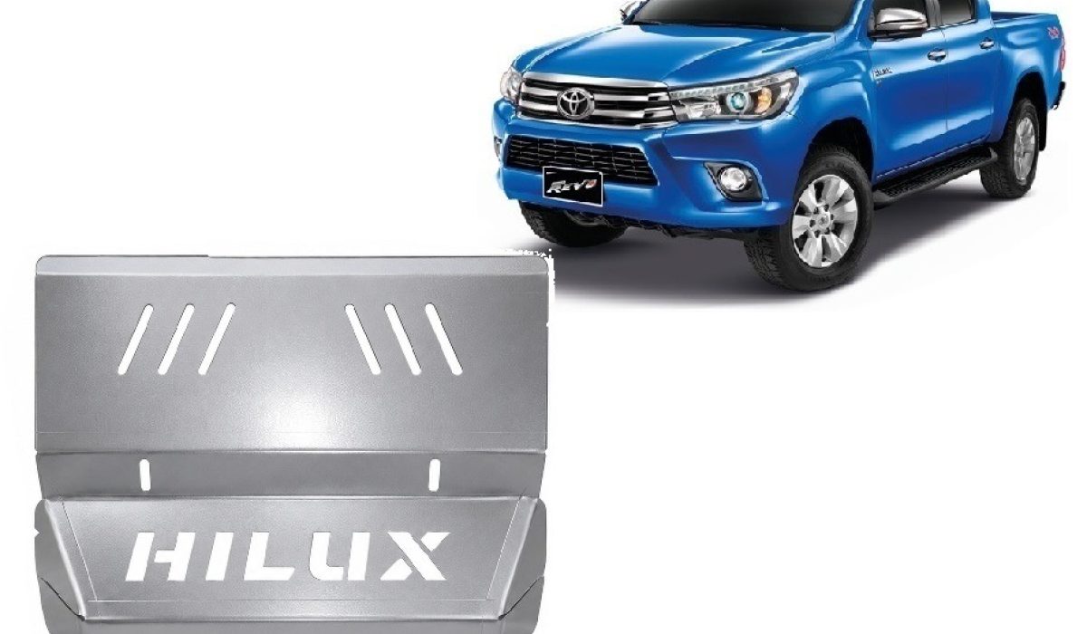 Toyota Hilux Revo aliuminė radiatoriaus apsauga 2016-2026