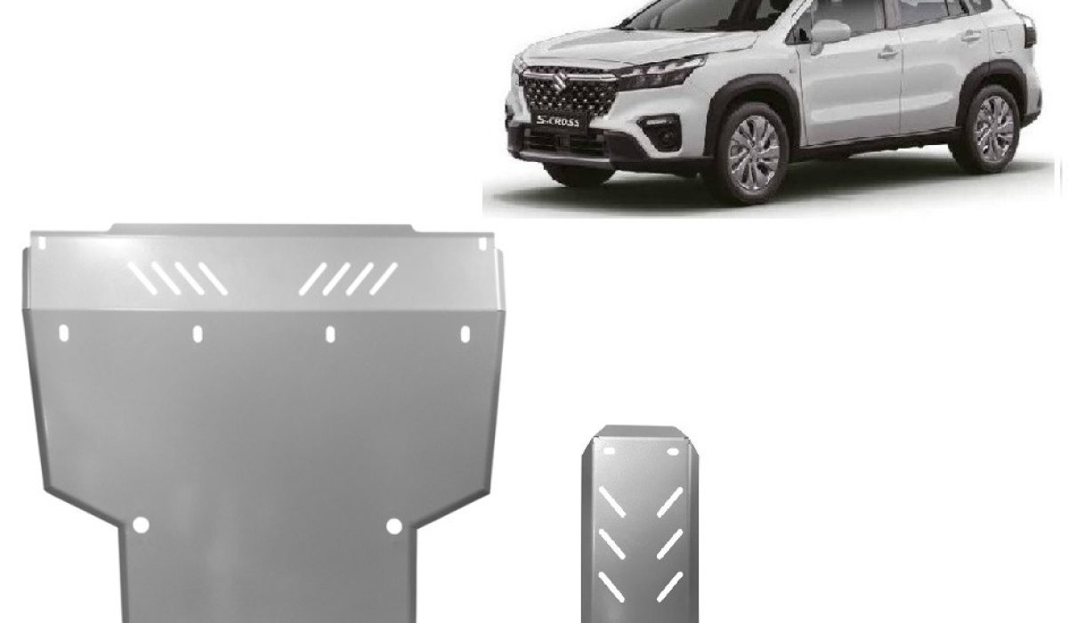 Suzuki S-Cross aliuminių apsaugų komplektas 2023-2026