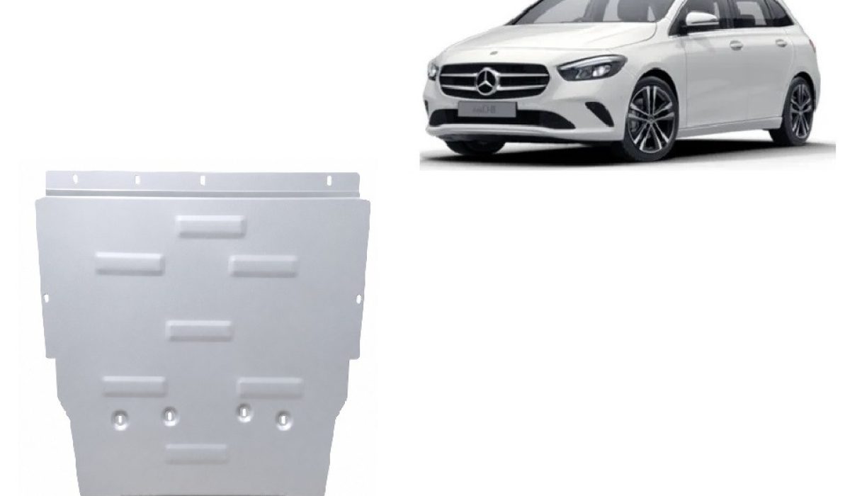 Mercedes B-Classe aliuminė variklio apsauga 2018-2026