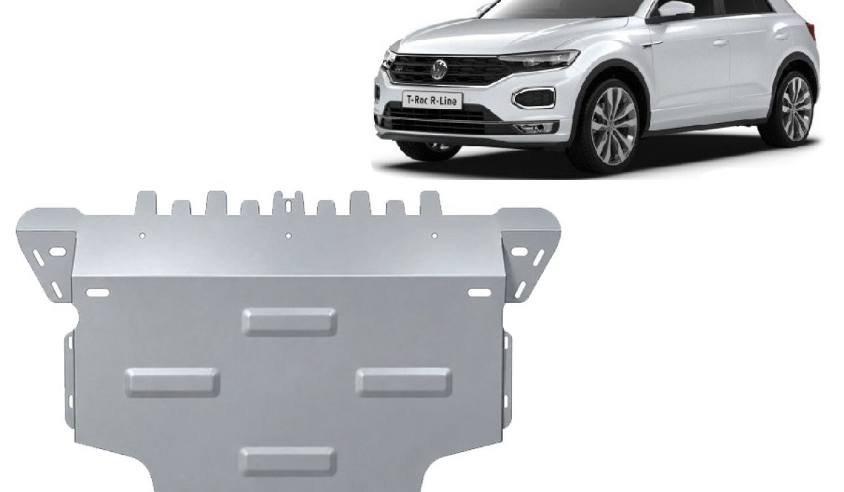 Volkswagen T-Roc aliuminė variklio apsauga 2017-2026