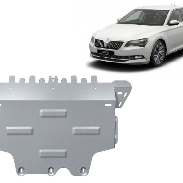 Škoda Superb III aliuminė variklio apsauga 2015-2024