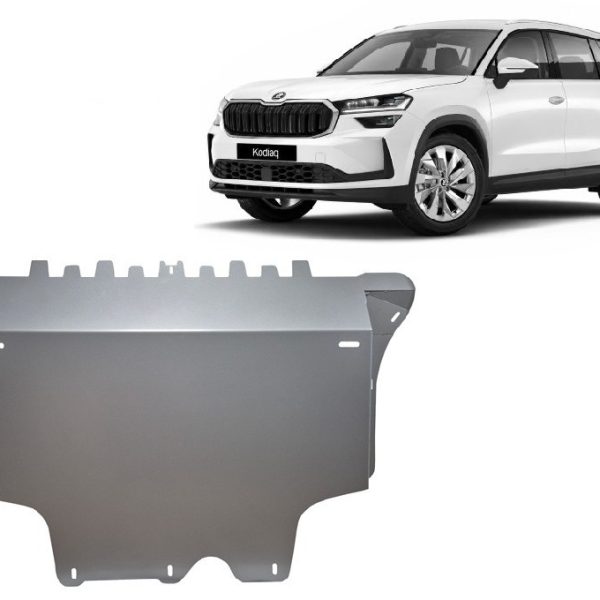 Škoda Kodiaq Hybrid aliuminė variklio apsauga 2024-2026