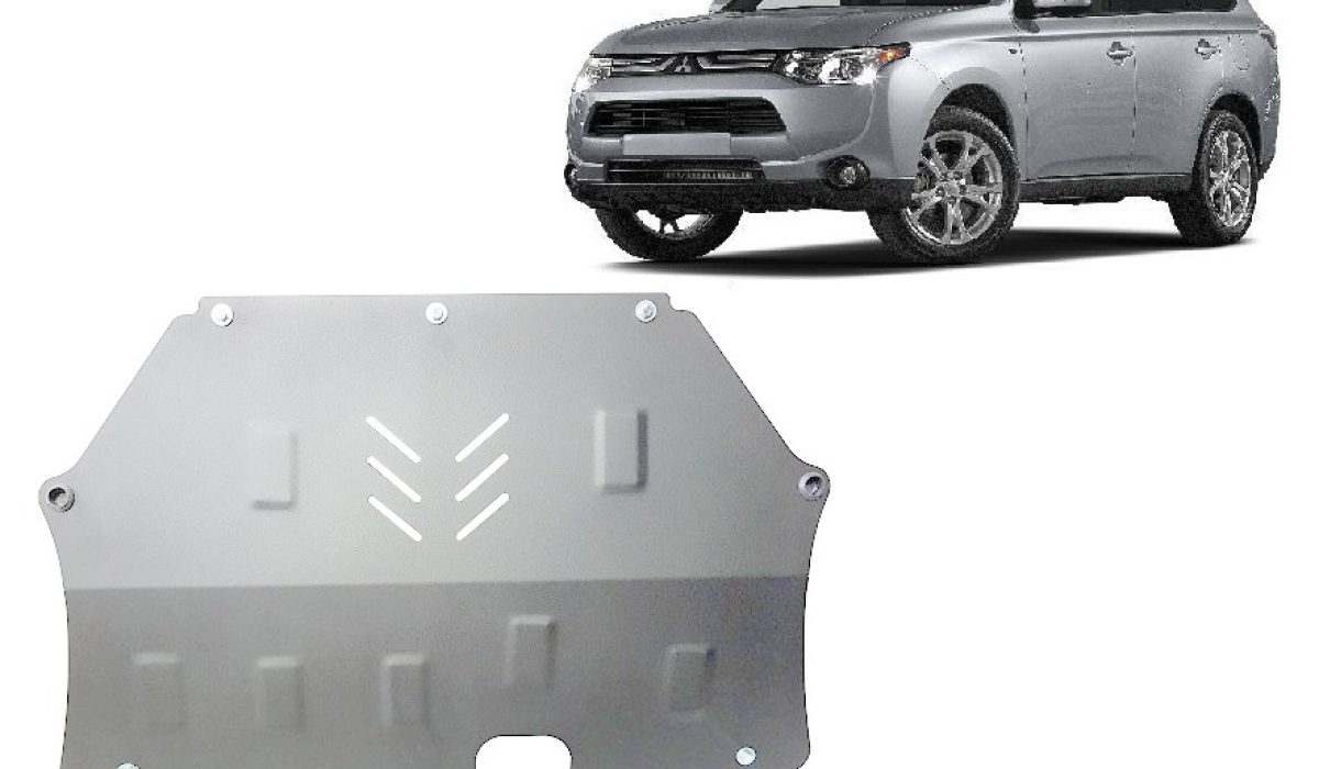 Mitsubishi Outlander aliuminė variklio apsauga 2012-2021