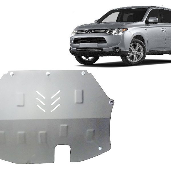 Mitsubishi Outlander aliuminė variklio apsauga 2012-2021